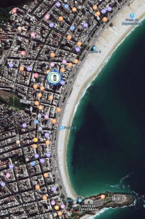 Copacabana Rio Praia 2 Rio de Janeiro Exteriér fotografie